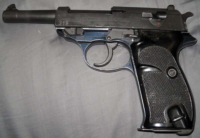 Walther P38, left side